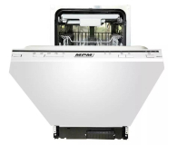 Szerokość - 45 cm Zmywarka MPM 45-ZMI-02 45cm, 10kpl, Opóźnienie startu 3/6/9h,  Aqua-Stop, 3kosz